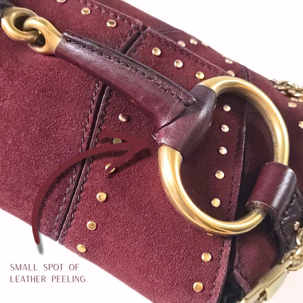 Gucci Horsebit Tom Ford Era Suede Studded - Picture 11 of 16
